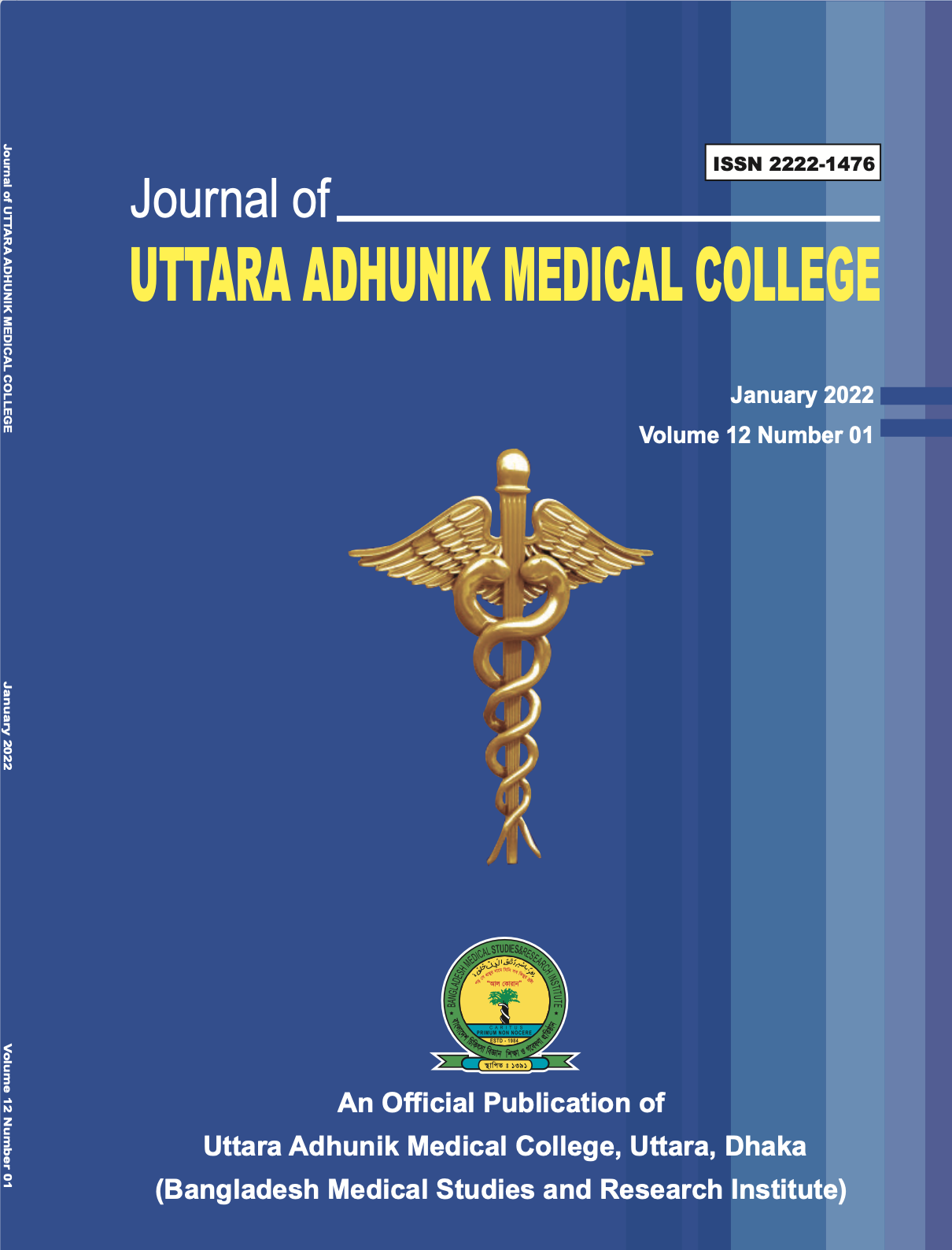 Journal of UTTARA ADHUNIK MEDICAL COLLEGE Volume 12 | Number 01 | January 2022